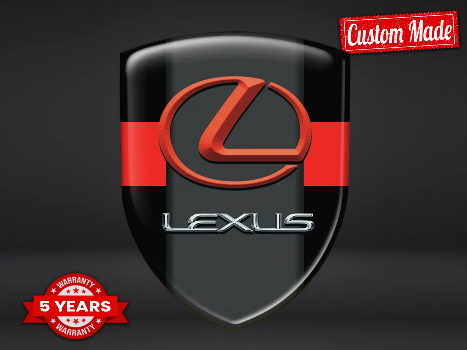 Lexus Pegatinas Silicona Auto Pro Máximo Resistentes Diseño